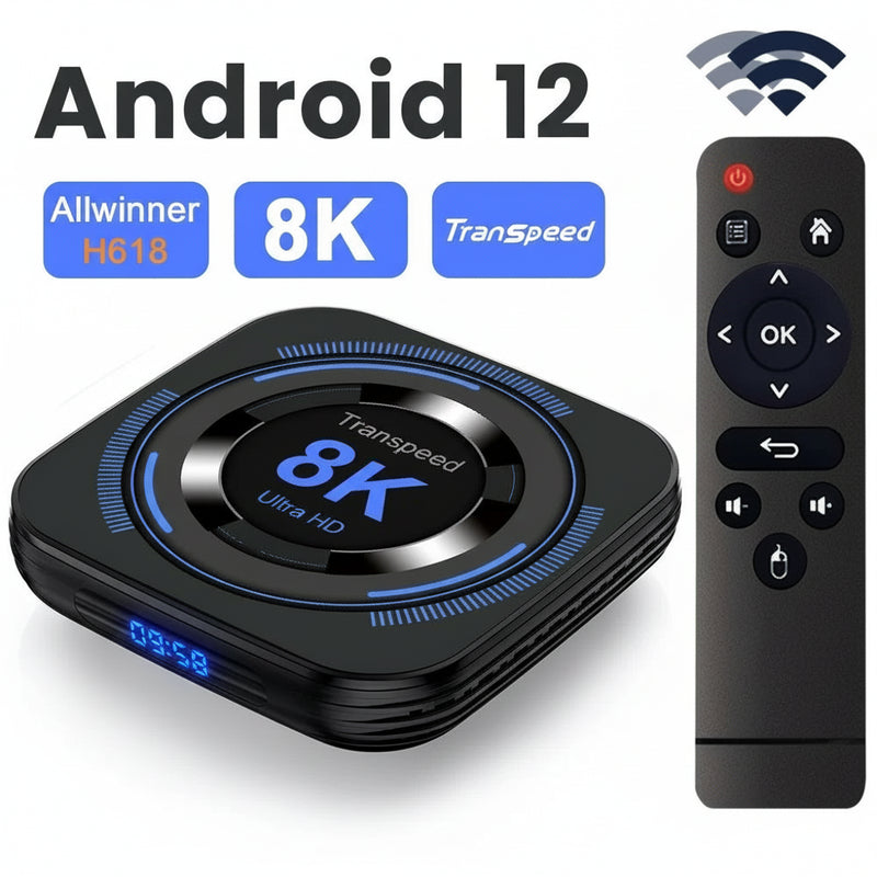 8K Ultra HD Android TV Box